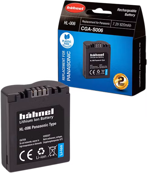 Hähnel Battery Panasonic HL-006 / CGA-S006