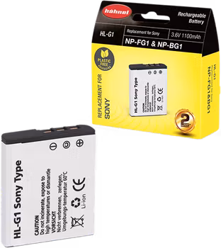 Hähnel Battery Sony HL-G1 / NP-FG1 & NP-BG1