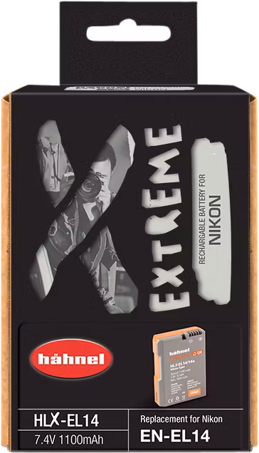 Hähnel Battery Extreme Nikon HLX-EL14 / EN-EL14