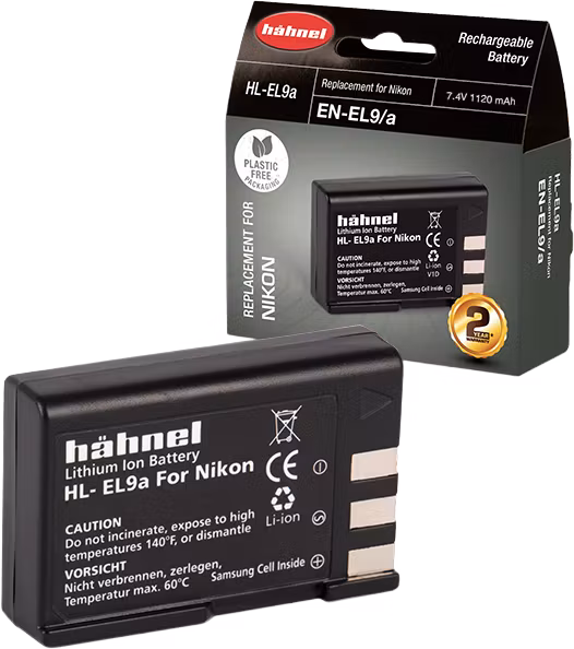 Hähnel Battery Nikon HL-EL9A / EN-EL9