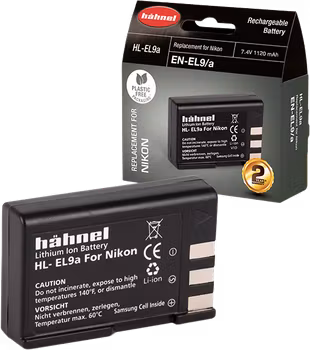 Hähnel Battery Nikon HL-EL9A / EN-EL9