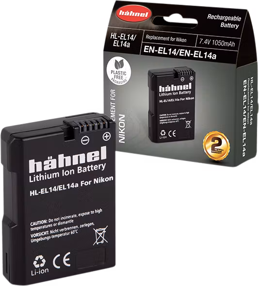 Hähnel Battery Nikon HL-EL14/14A / EN-EL14/14a