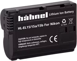Hähnel Battery Nikon HL-EL15A/B / EN-EL15A/B/C