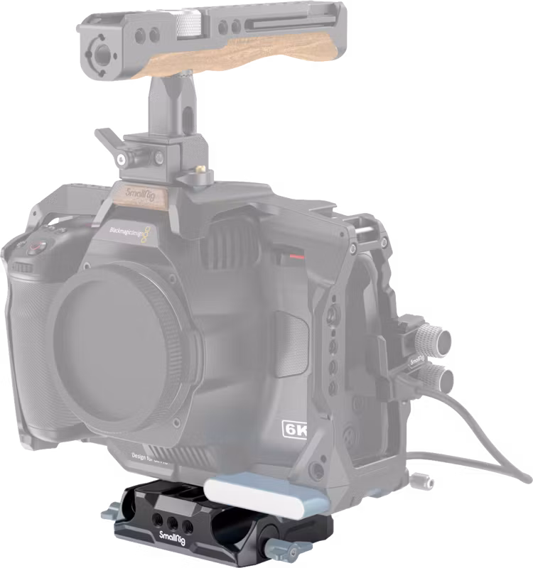 SmallRig 3357 Universal LWS Baseplate w dual 15mm Rod Clamp