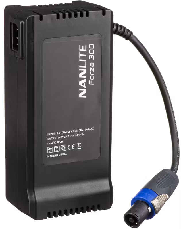 Nanlite 48V 8.4A Adapter for Forza 300