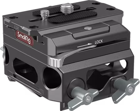 SmallRig 3067 Baseplate Lightweight with Dual 15mm Rod Clamp