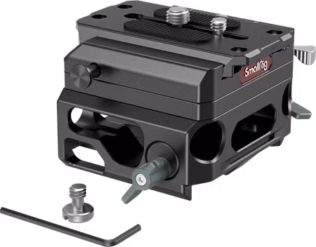 SmallRig 3067 Baseplate Lightweight with Dual 15mm Rod Clamp