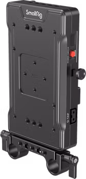 SmallRig 3203 Advanced V-Mount Battery Mount Plate with Dual 15mm Rod Clamp