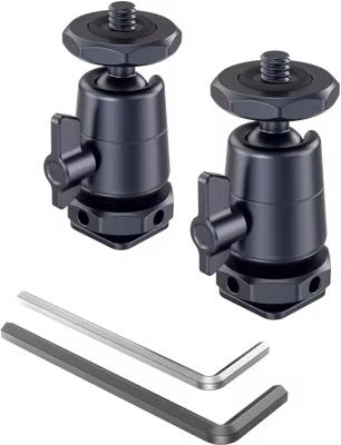 SmallRig 2948 BallHead Mini with Removable Cold Shoe Mount 2pcs