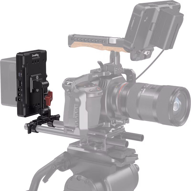 SmallRig 3204 Advanced V-Mount Battery Mount Plate with Adjustable Arm