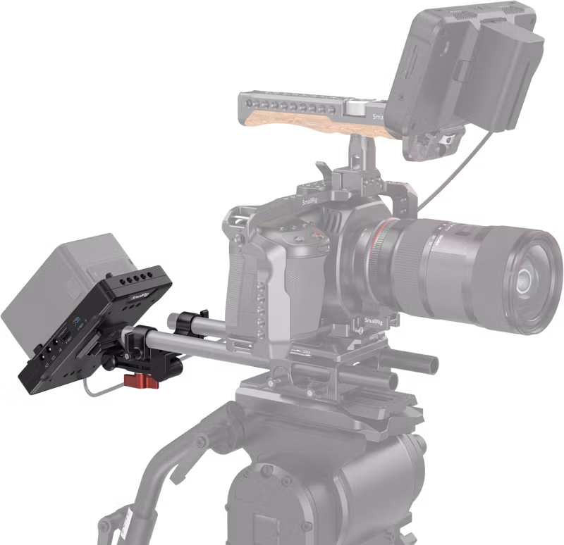 SmallRig 3204 Advanced V-Mount Battery Mount Plate with Adjustable Arm