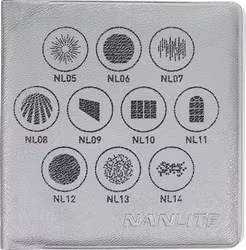 Nanlite GOBO Set 1 for PJ-FMM