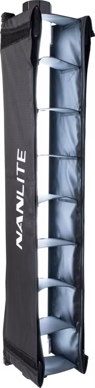 Nanlite Barndoor with eggcrate for Pavotube II 15X