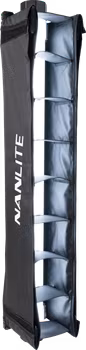 Nanlite Barndoor with eggcrate for Pavotube II 15X