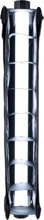 Nanlite Barndoor with eggcrate for Pavotube II 15X