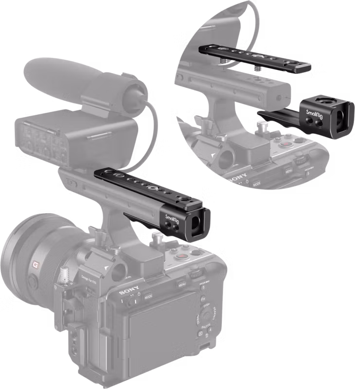 SmallRig 3490 Extension Rig For Sony FX3/FX30 XLR Handle