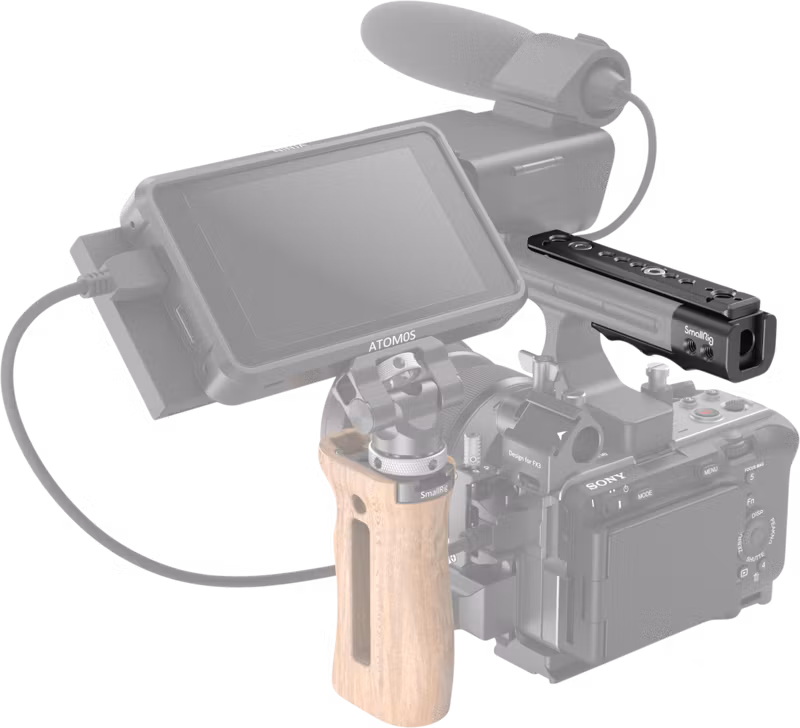 SmallRig 3490 Extension Rig For Sony FX3/FX30 XLR Handle