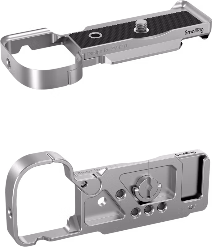 SmallRig 3524 Extension Grip For Sony ZV-E10 Silver