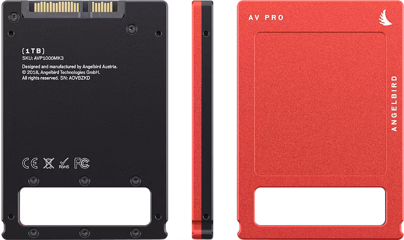 Angelbird AV PRO MK3 SATA III 2.5" Internal SSD, 1TB