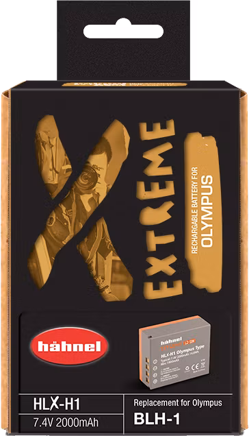 Hähnel Battery Extreme Olympus HLX-H1 / BLH-1