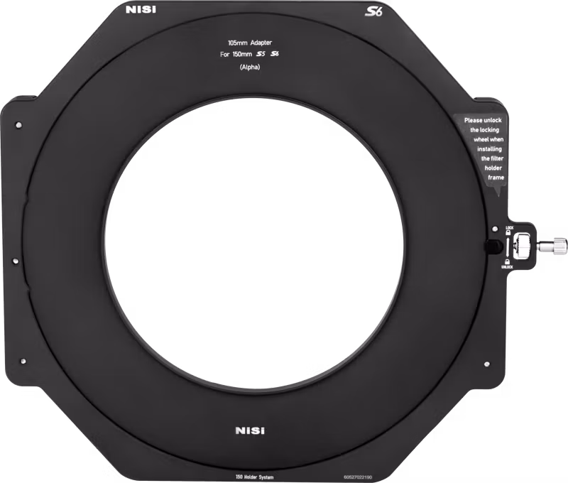 NiSi Adapter Ring Alpha For S5/S6 Filterholder - 105mm
