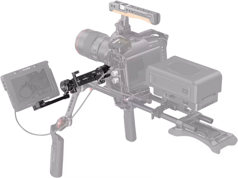 SmallRig 3507 Adjustable EVF Mount with Nato Clamp