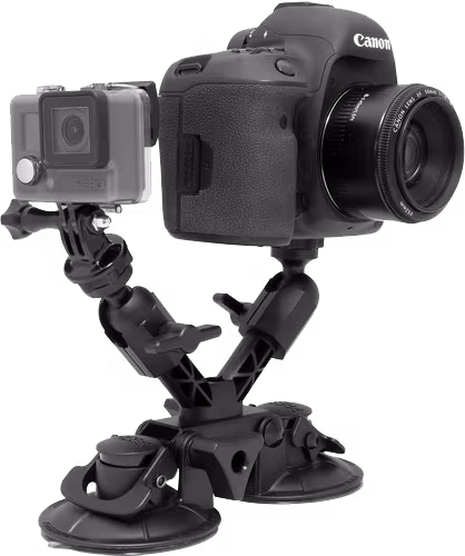 Delkin Fat Gecko Camera Mounts - FG Dual Suction
