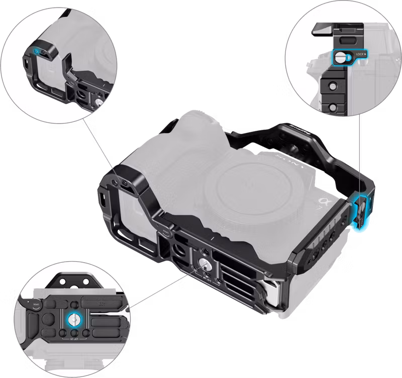 SmallRig 3669 Advanced Kit For Sony A7R V / A7 IV / A7S III / A7 V