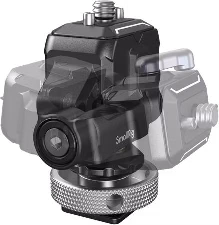 SmallRig 3514 Drop-in HawkLock Mini Quick Release Monitor Mount with Cold Shoe
