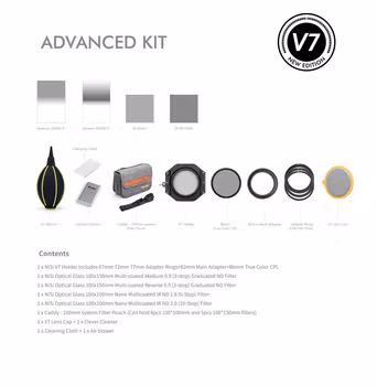 NiSi Square Filter Advanced Kit 100mm System V7