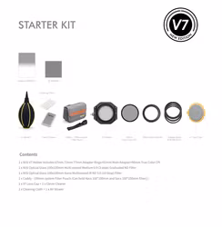 NiSi Square Filter Starter Kit 100mm System V7
