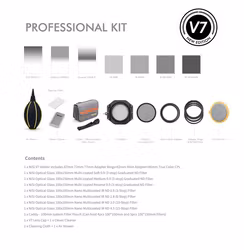 NiSi Square Filter Professional Kit 100mm System V7