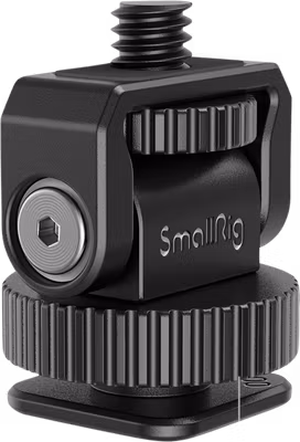 SmallRig 3577 Adapter Mini Cold Shoe to 1/4"-20 Screw