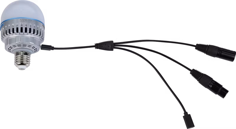 Nanlite USB-C to DMX Cable Splitter
