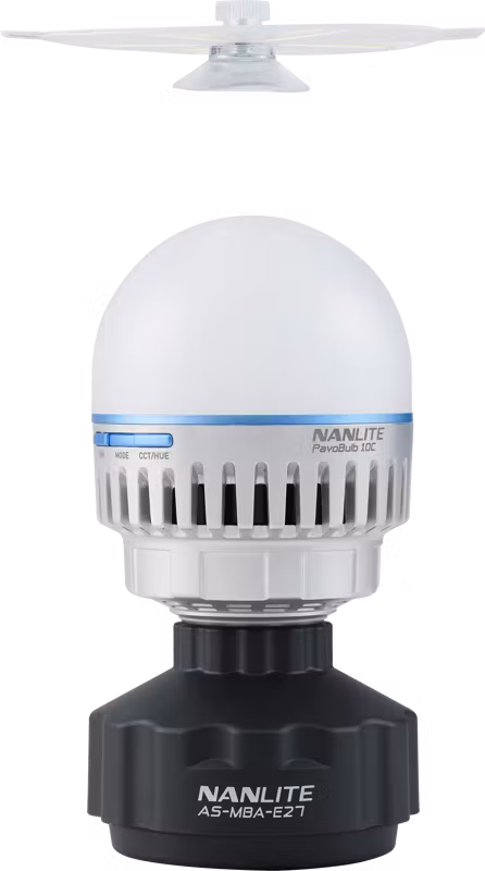 Nanlite Bouncer with Suction Cup for Light Bulb