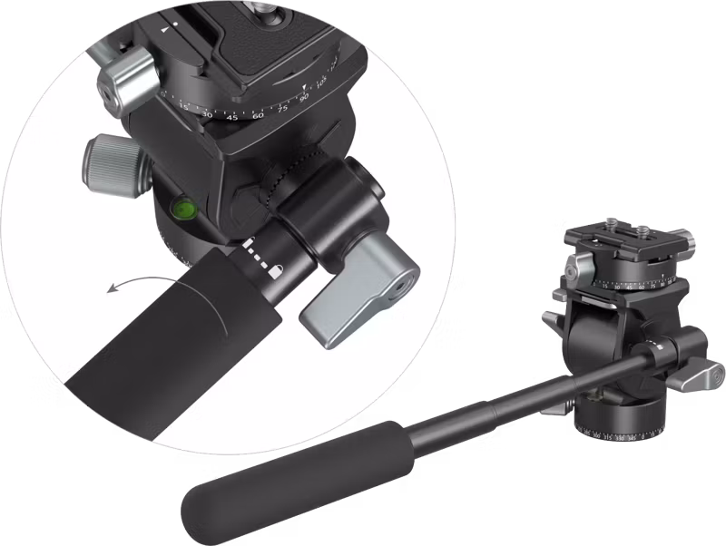 SmallRig 3457 Lightweight Fluid Video Head