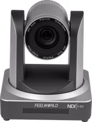 Feelworld NDI20X NDI PoE PTZ Camera with 20x Optical Zoom