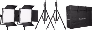 Kit Nanlite 2 light kit 600CSA w/Carry case & Light stand