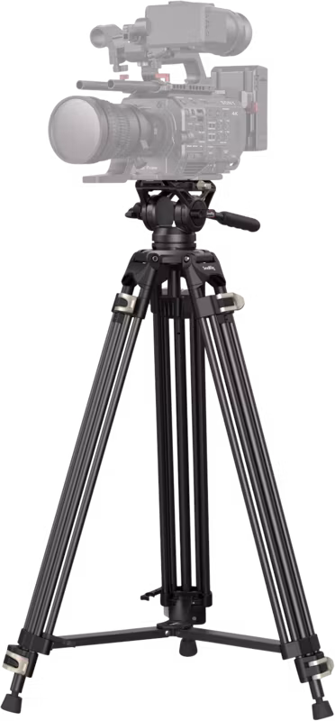 SmallRig 3751 Video Tripod Heavy-Duty with Fluid Head AD-01