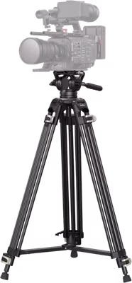 SmallRig 3751 Video Tripod Heavy-Duty with Fluid Head AD-01