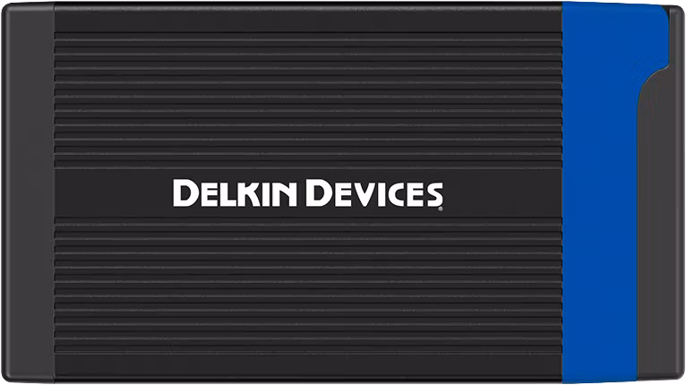 Delkin Cardreader CFexpress Type B & SD UHS-II (Type C to C & Type C to A Cables)