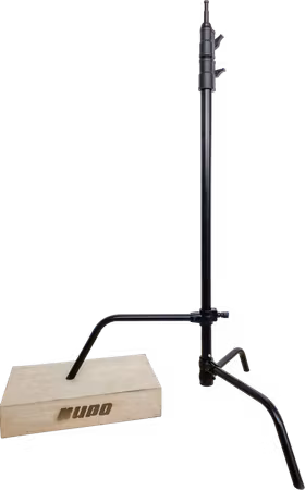 Kupo CL-40MB 40" Master C-Stand With Sliding Leg & Quick-Release System - Black