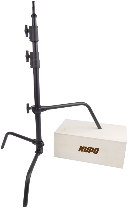 Kupo CS-40MB 40" Master C-Stand with Sliding Leg - Black