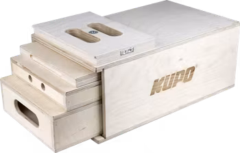 Kupo KAB-41K 4-1 Nesting Apple Box Set Pancake, Quarter, Half&Full Apple Box