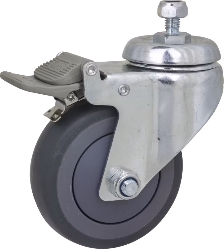 Kupo KC-100 100mm Caster with Brake M10 Thread Adapter Set of Three