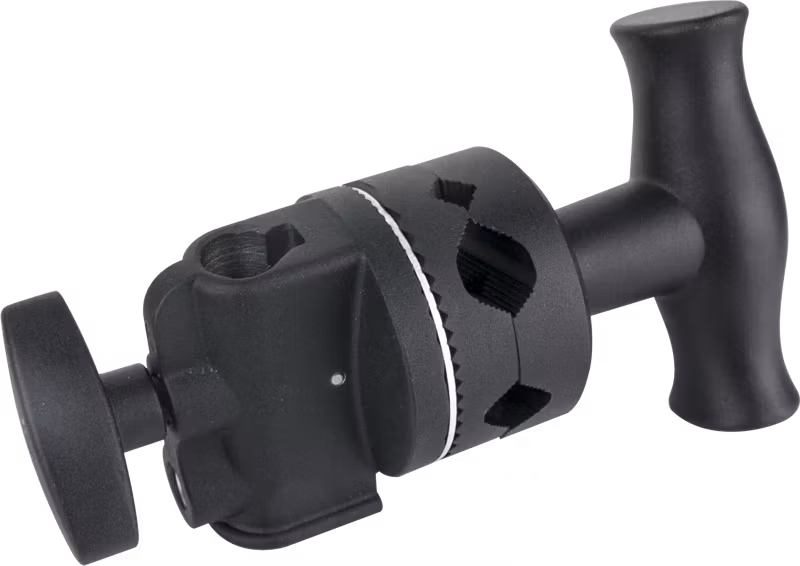 Kupo KCP-200B 2-1/2" Grip Head with Big Handle - Black