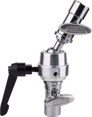 Kupo KCP-412 5/8" Swivel Super Grip Double Baby Receiver