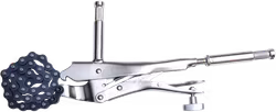 Kupo KCP-605 6" (15cm) Chain Clamp with Dual Baby 5/8" (16mm) Studs