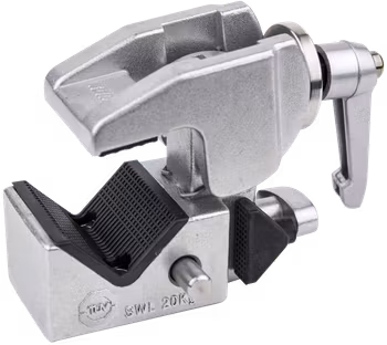 Kupo KCP-710 Convi Clamp with Adjustable Handle - Silver
