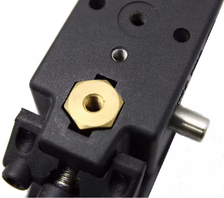 Kupo KS-015 Hex Stud with 3/8" -16 Female and 1/4" -20 Female